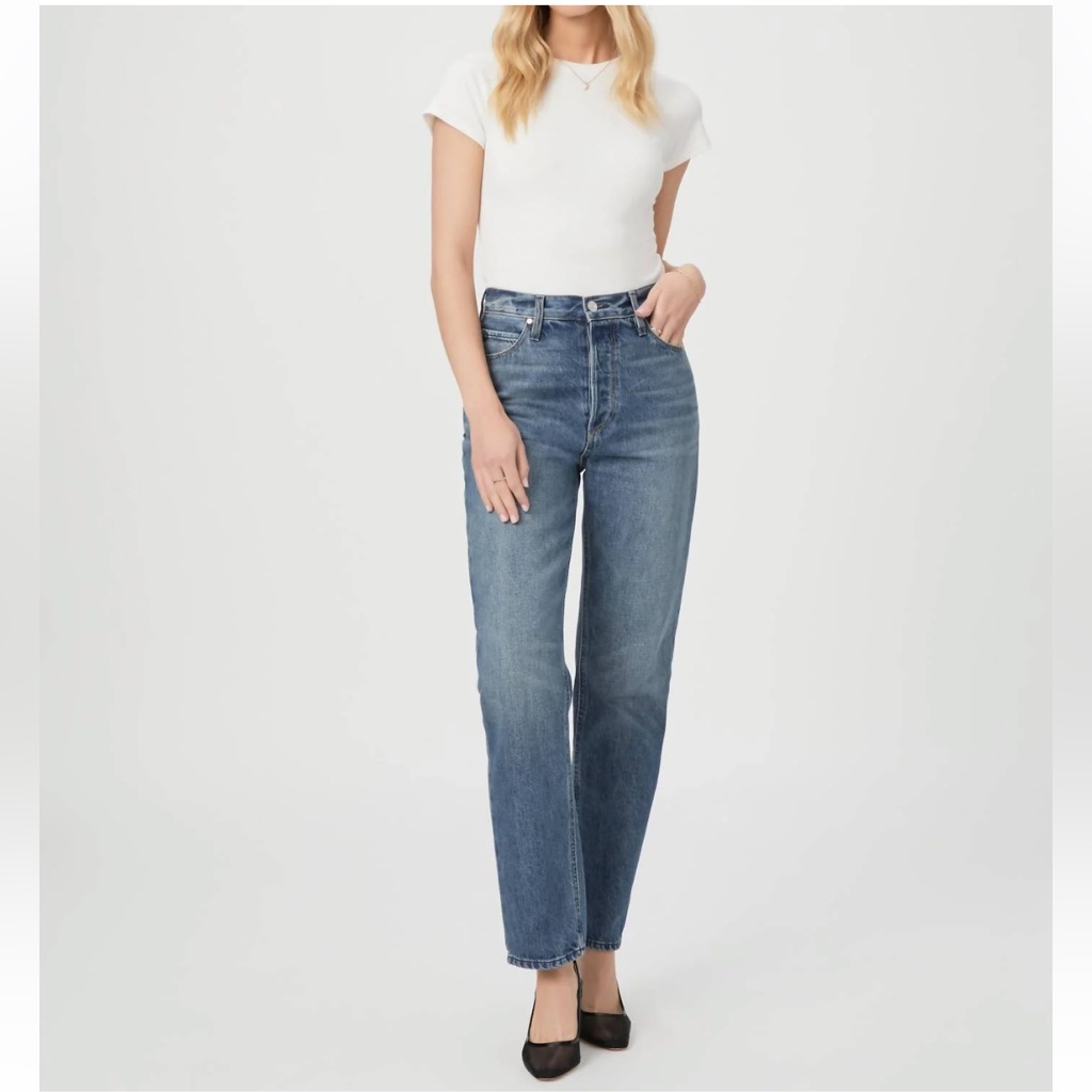 Nwt! Paige Sawyer Covered Buttonfly - “Matchstick” Blue
